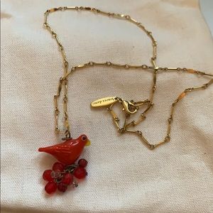 Anthropologie Bird Necklace